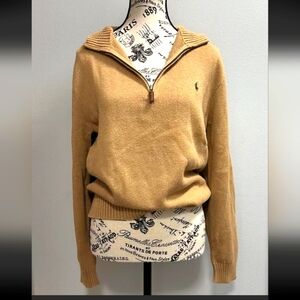 Ralph Lauren Tan Knit Pullover